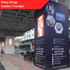 Pillar Wrap (KK City Centre)